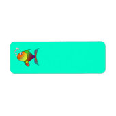Happy Fish Label (Vorne)