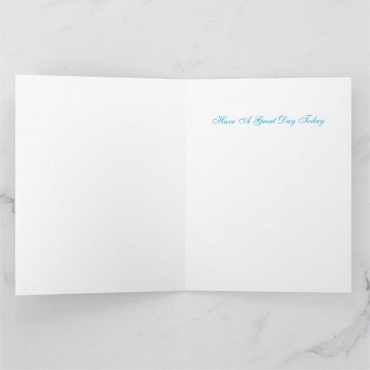 Happy Fishing Karte (Innenseite)