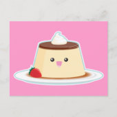 Happy Flan Postkarte (Vorderseite)