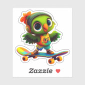 Happy Flappy Vinyl Sticker (Blatt)