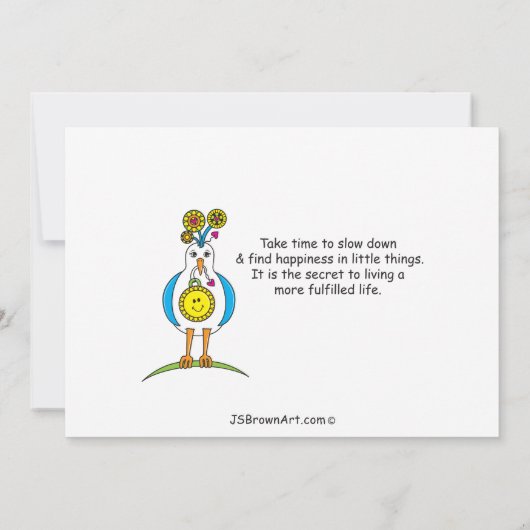 Happy_Flat Card 7"x5" (Rückseite)