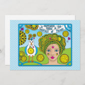 Happy_Flat Card 7"x5" (Vorne/Hinten)