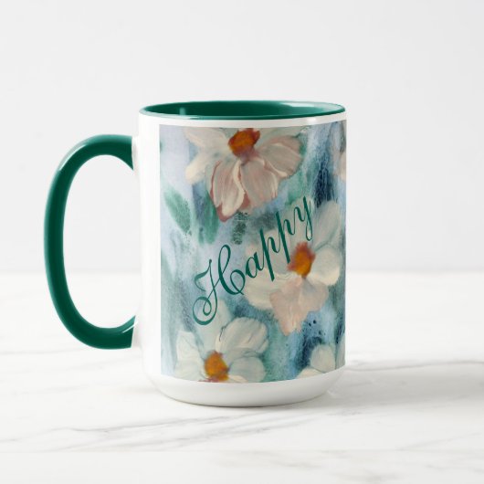 Happy Floral Coffee Tasse (Links)
