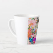 Happy Flower Power Milchtasse (Linke Ecke)