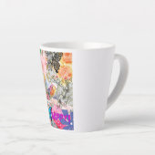 Happy Flower Power Milchtasse (Rechte Ecke)