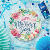 Happy flower simple Libreta con espiral Pappteller (Party)