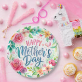 Happy flower simple Libreta con espiral Pappteller (Party)