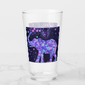 Happy Flowers Elephant Glass Glas (Rückseite)