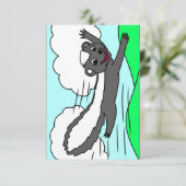 Happy Flying Skunk (Stehend Vorderseite)