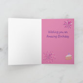 Happy Folded Greeting Card Karte (Innenseite)