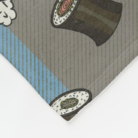 Happy Food Fleecedecke (Ecke)