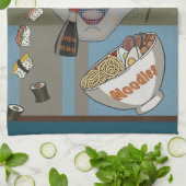 Happy Food Geschirrtuch (Gefaltet)