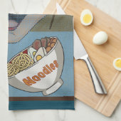 Happy Food Geschirrtuch (Viertel Falte)