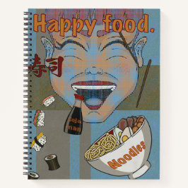 Happy Food Notizblock