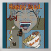Happy Food Poster (Vorne)