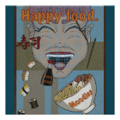 Happy Food Poster (Vorderseite)