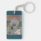 Happy Food Schlüsselanhänger (Rückseite)