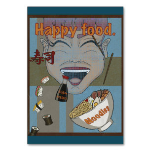 Happy Food Tischnummer
