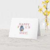 Happy Fool's Day (3) Karte (Gelbe Blume)