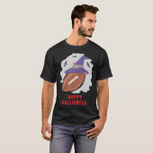 Happy Football Halloween - Funny T-Shirt (Vorne ganz)