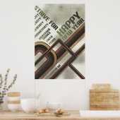 Happy For the Year Checklist Poster (Küche)