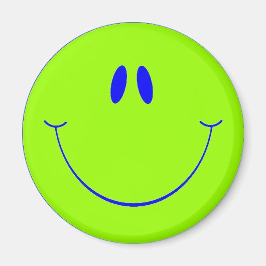 HAPPY FOREVER2 SMILEY CARTOON EXPRESSIONEN MAGNET (Vorne)