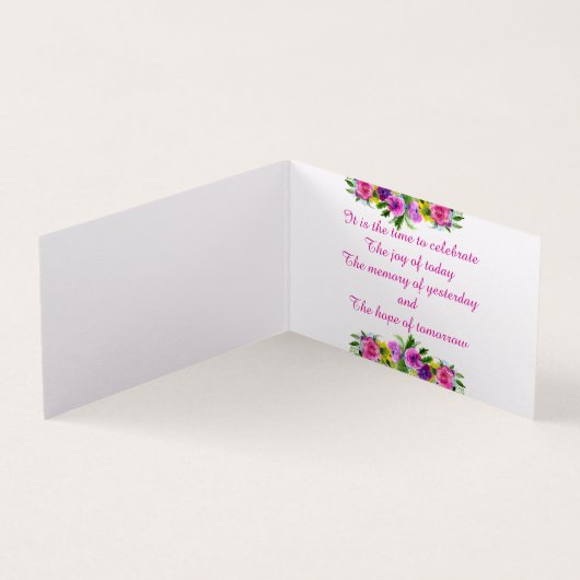 Happy Founder's Day Folding Card (Innenseite)