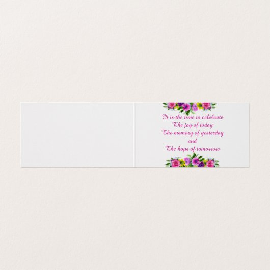 Happy Founder's Day Folding Card (Innenseite Aufgefaltet)