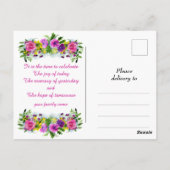 Happy Founder's Day Postkarte (Rückseite)