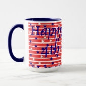 Happy Fourth Tasse (Links)