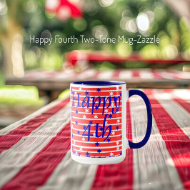 Happy Fourth Tasse