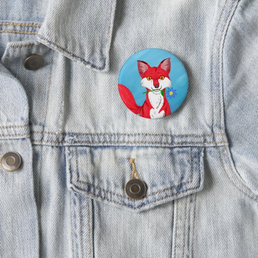 Happy Fox Button (Beispiel)