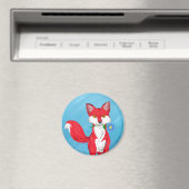 Happy Fox Magnet (In Situ (Geschirrspüler))