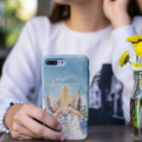 Happy Fox mit dem Namen Watercolor Woodland