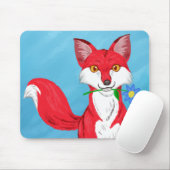 Happy Fox Mousepad (Mit Mouse)