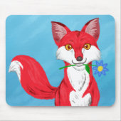Happy Fox Mousepad (Vorne)