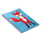 Happy Fox Notizblock (Rechte Seite)