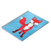 Happy Fox Notizblock (Linke Seite)