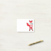 Happy Fox Post-it Klebezettel (Auf Schreibtisch)