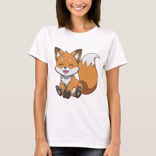 Happy Fox T-Shirt (Vorderseite)
