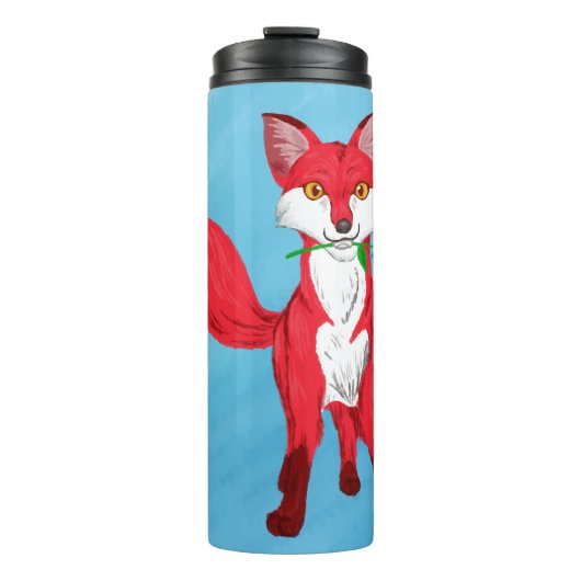 Happy Fox Thermosbecher (Vorderseite)