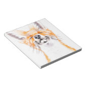 Happy Foxy Notizblock (angewinkelt)