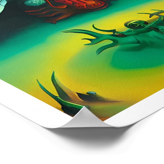 Happy Frankenstein Day Poster (Ecke)