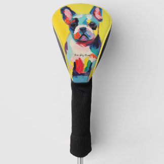Happy French Bulldog 03 - Kaori Golf Headcover