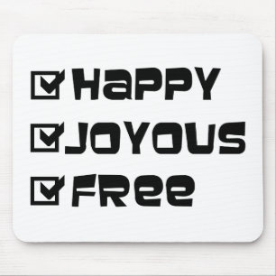 Happy Freyous Free Mousepad