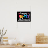 Happy Fri-Yay 6. Graders Doacher Student Funny Poster (Küche)
