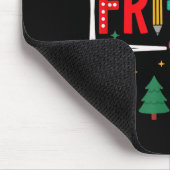 Happy Fri-yay Christmas Teacher Festive Holiday Sc Mousepad (Ecke)