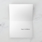 HAPPY FRICKIN BIRTHDAY KARTE (Innenseite)