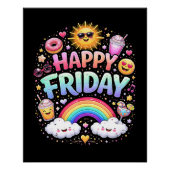 Happy Friday Poster (Vorderseite)