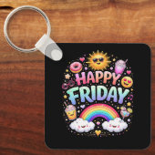 Happy Friday Schlüsselanhänger (Vorderseite)
